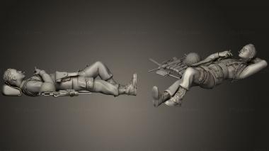 Military figurines usa soldiers 05 3d model